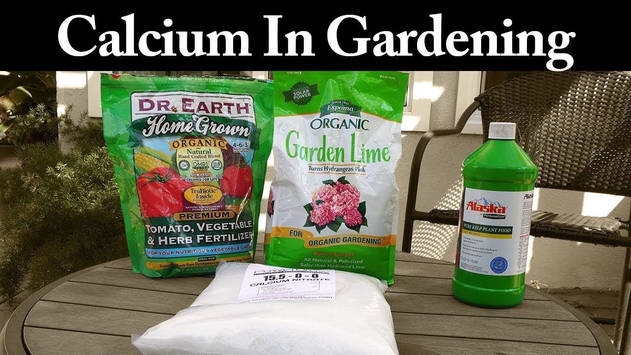Calcium Products - What is calcium and how to use calcium in gardening