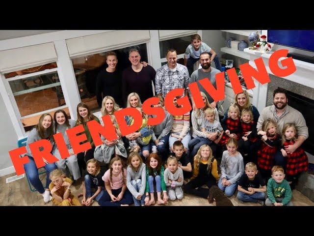 FIRST EVER EPIC YOUTUBER FRIENDSGIVING