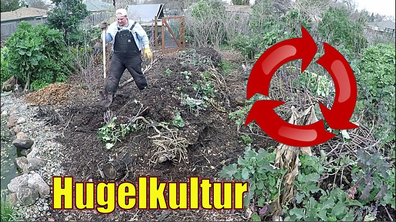 Annual Hugelkultur Raised Bed Maintenance | Getting Ready For Spring Gardening!