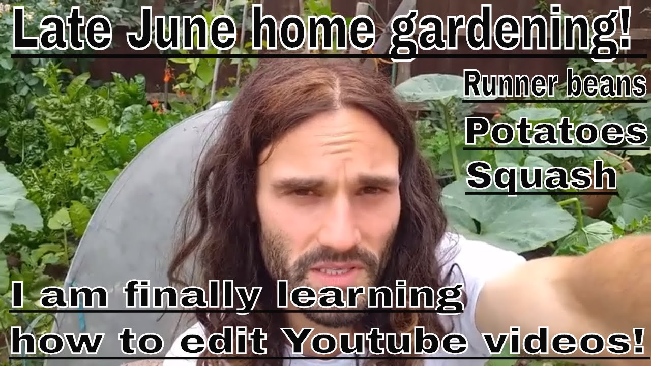 Late June home gardening!