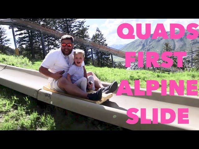 QUADRUPLETS Conquer The Alpine Slide and COWBOY COASTER