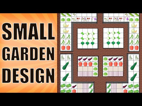 ALL NEW Square Foot Gardening Layout - SMALL KITCHEN GARDEN Design For 2020