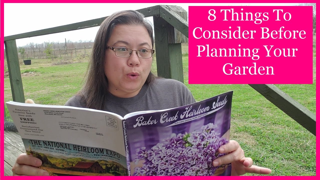 8 Things To Consider Before Planning Your Garden | Gardening Planning