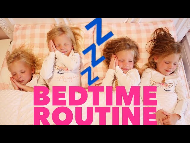 BEDTIME ROUTINE Gets Sweet And SUPER SILLY| GARDNER QUAD SQUAD