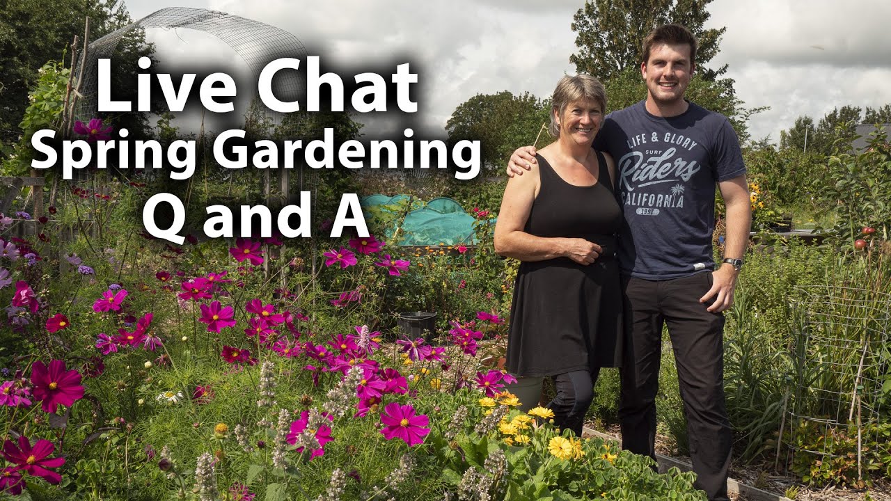 Gardening Q&A Live Chat with Huw and Liz