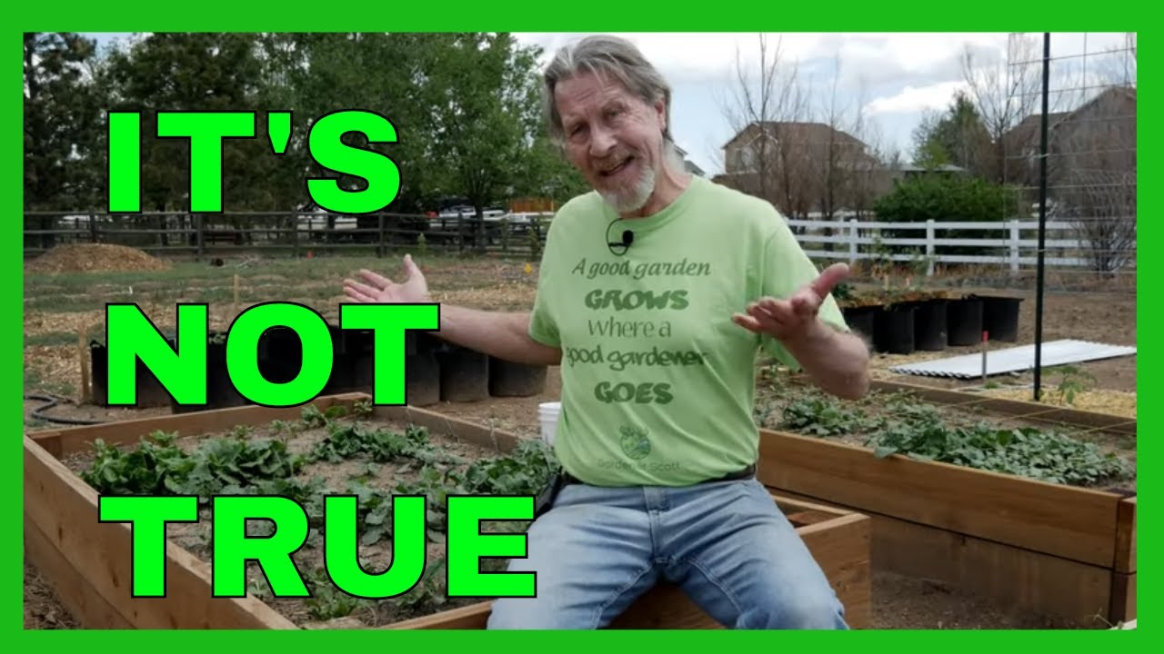 7 MORE Organic Gardening Myths