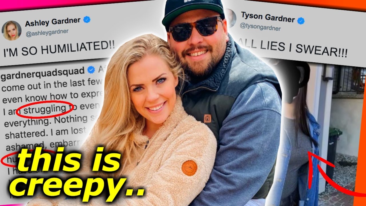 ‘Gardner Quad Squad’ Ashley Gardner SPEAKS OUT On Her Husband Messaging Minors.. *LEAKED MESSAGES*