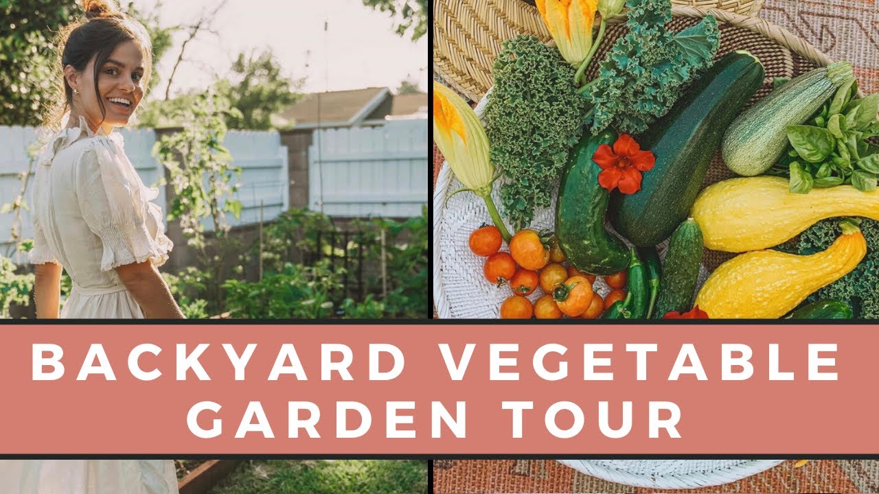 Backyard Vegetable Garden Tour | Gardening Tips