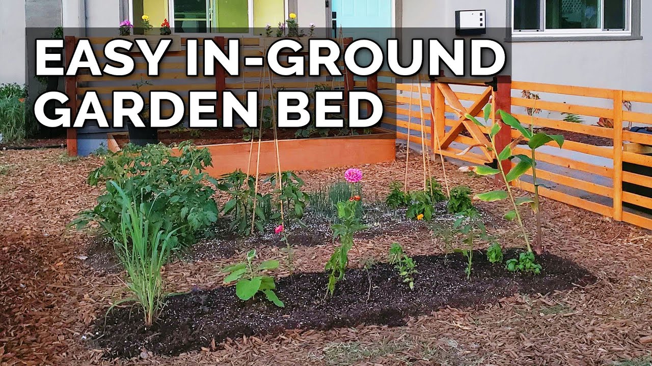 How to Improve Soil and Build an In-Ground Garden Bed