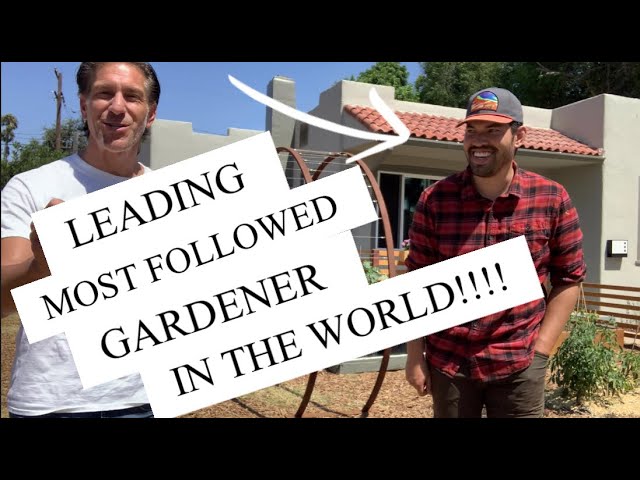 The Leading Most Followed Gardener In The World | Interview w/ Epic Gardening