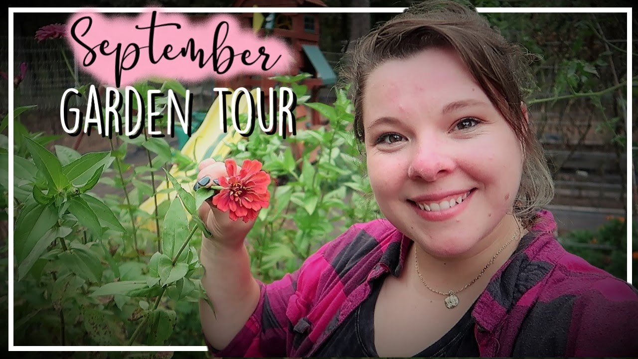 Planting Garlic and Cucumber//Fall Gardening//September Garden Tour