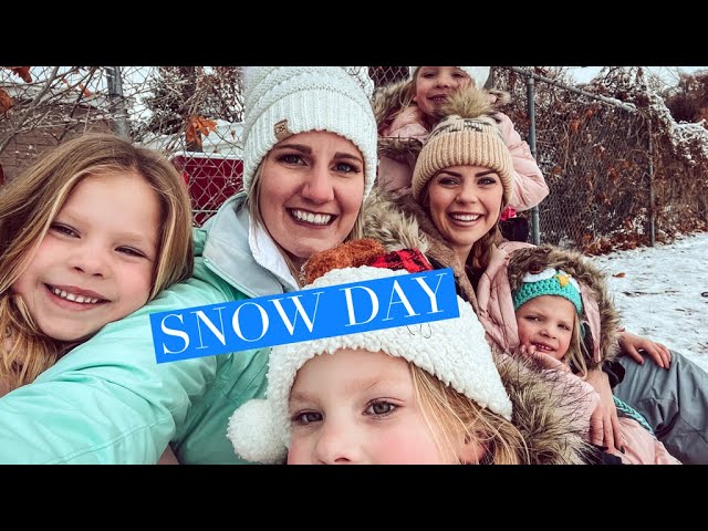 Gardner Snow Day Sledding