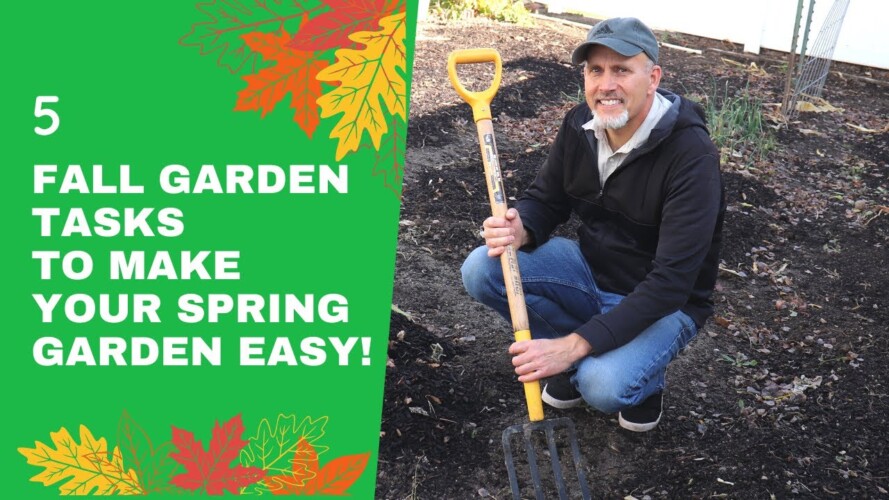 5 Fall Garden Tasks to make your Spring Gardening Easier