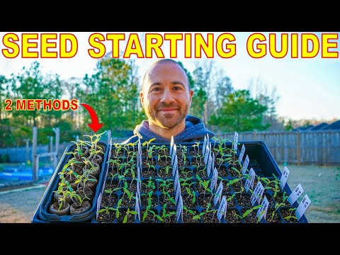 2 SEED STARTING Methods For Vegetable Gardening Success!
