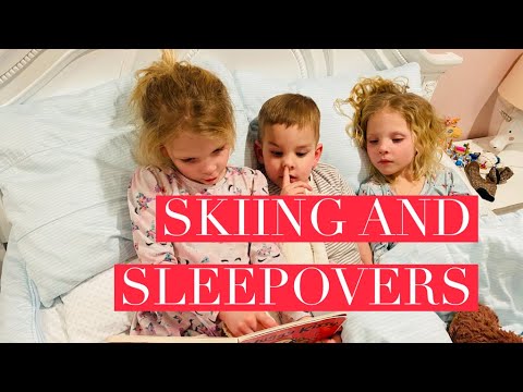 Mom Goes Skiing For The First Time | Mack and Baby James Visit