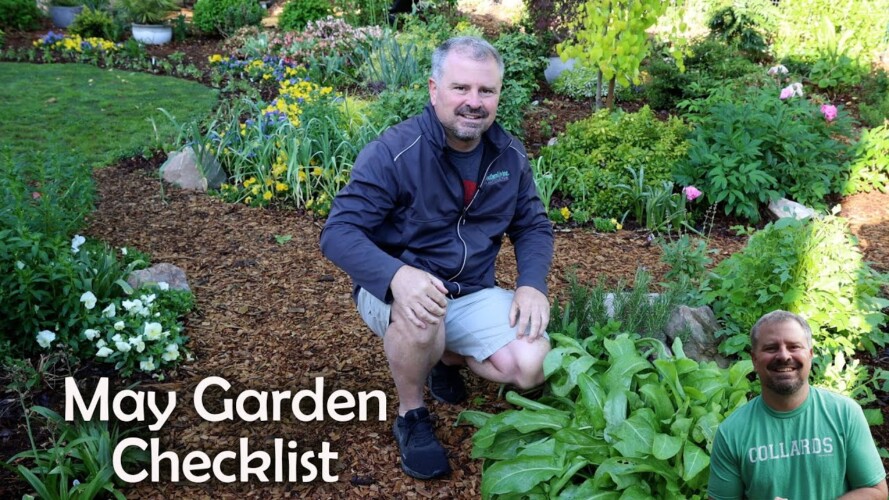 May Gardening - Spring!!🏡👨‍🌾👩‍🌾 - Mulch, Fertilizer, Watering, Pollinators, Veggies