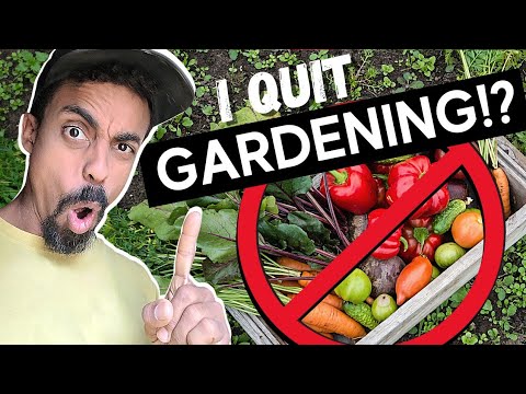 I QUIT ! NO More GARDENING | It's Time for a Land Sabbath on my Homestead