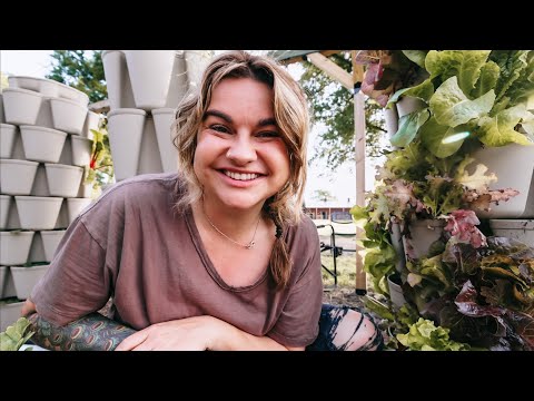 My FAVORITE container gardening, small space solution to GROW FOOD (and how to use it) | VLOG