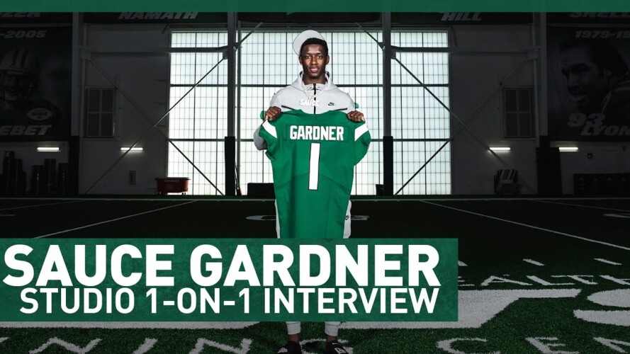 "It Felt So Good To Walk Across The Stage" | Ahmad Gardner 1-on-1 Interview | New York Jets | NFL