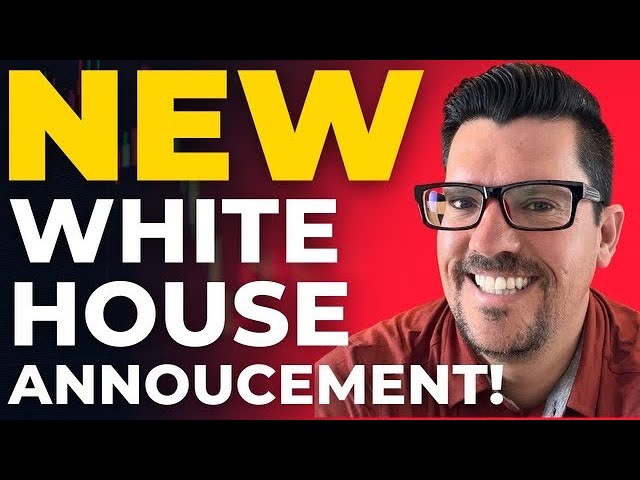 NEW White House ANNOUNCEMENT!