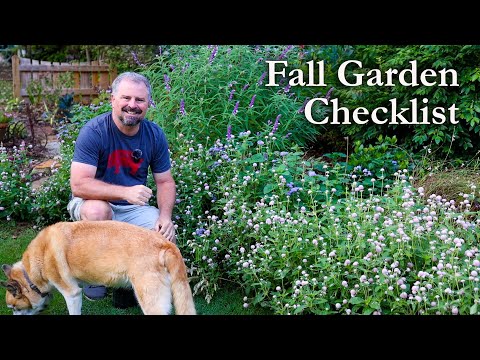 Fall Garden Checklist - Gardening in October