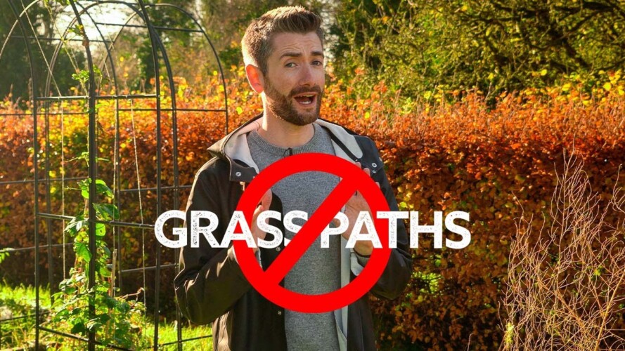 This is Why NOT to Have Grass Paths | Easy Gardening