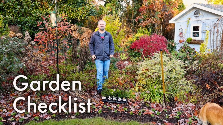 Garden Checklist - December