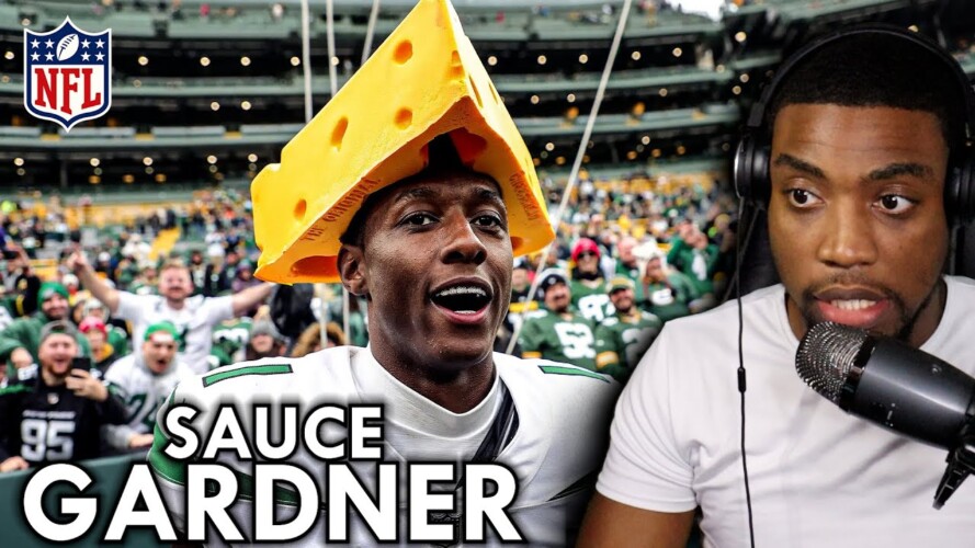 Ahmad "Sauce" Gardner Rookie Highlights Reaction (NFL 2022)