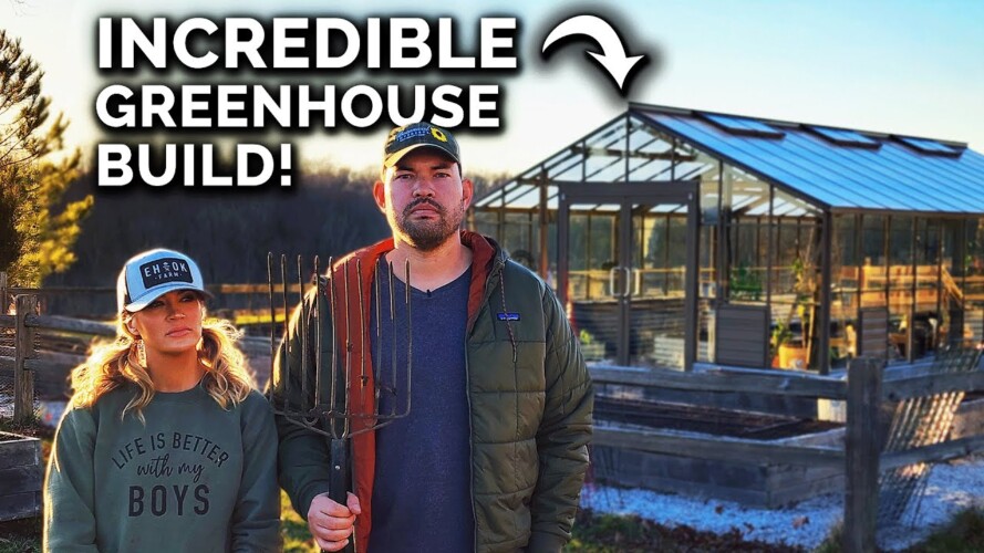EPIC Greenhouse Buildout With @carrieunderwood