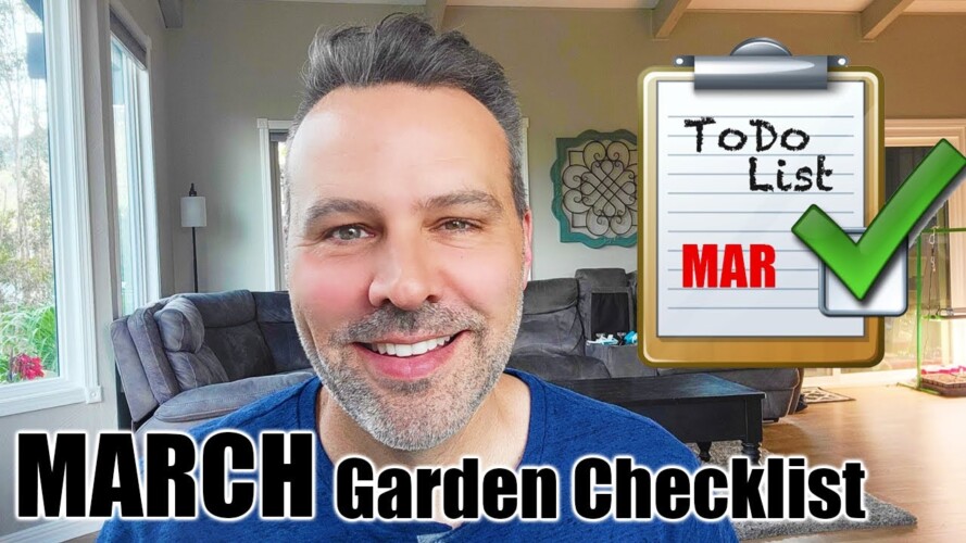 Garden Jobs for March // March Garden Checklist