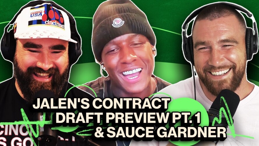 Jalen Hurts Gets Paid, NFL Draft Preview Pt. 1 & Texting Aaron Rodgers w/Sauce Gardner | EP 36