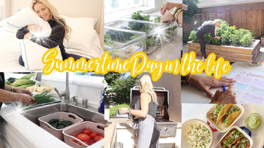 DAY IN THE LIFE // GARDENING // RESTOCKING // PLANNING // COOK WITH ME // HOMEMAKING