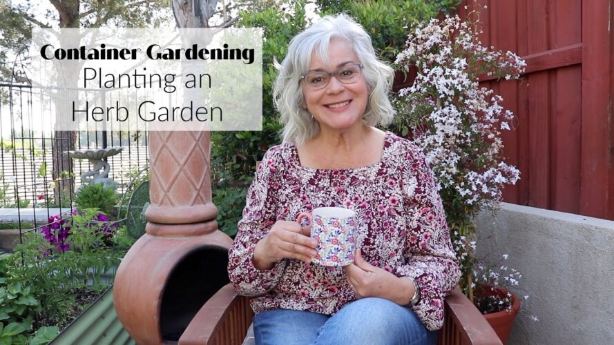 Container Gardening | Planting an Herb Garden