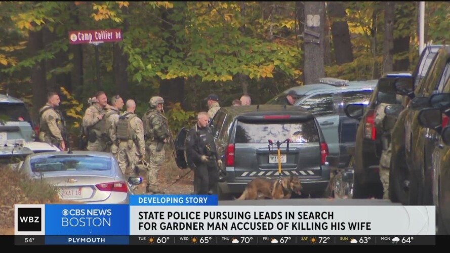 State Police search for Gardner man accused of killing wife