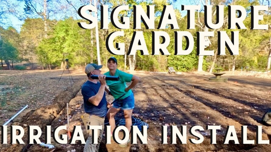 Proven Winners Signature Garden Irrigation Install | Gardening with Creekside