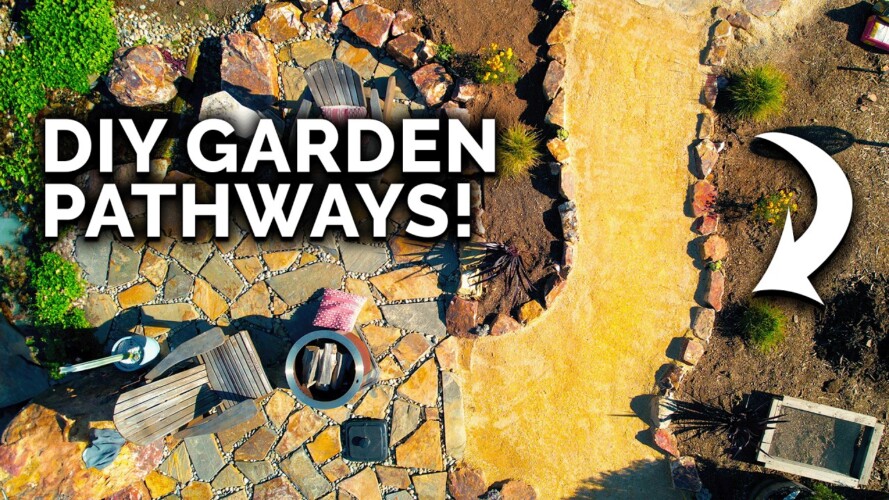 How to Build a Simple Garden Path From Start to Finish