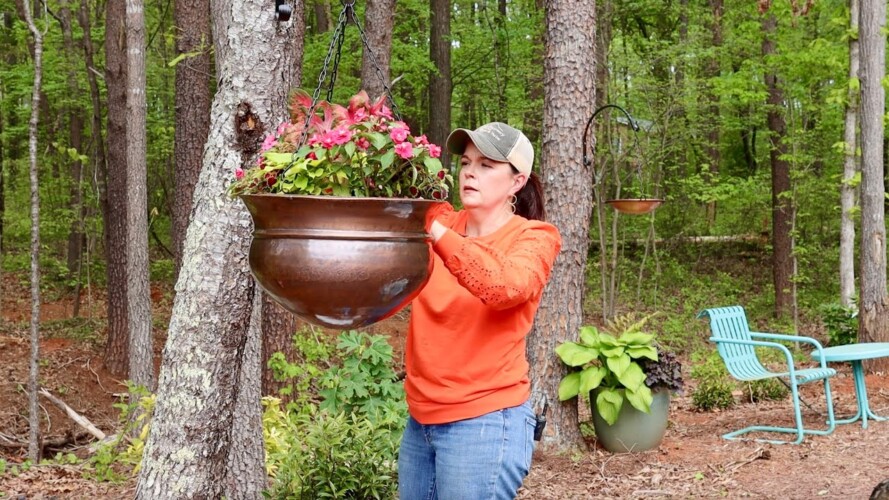 Add Color To Your Garden with Creative Hanging Baskets