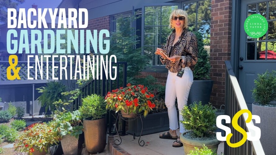 Backyard Gardening and Entertaining Plus Free Plants