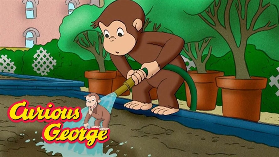 Curious George 🌱 Gardening with George 🌱 Kids Cartoon 🐵 Kids Movies 🐵 Videos for Kids